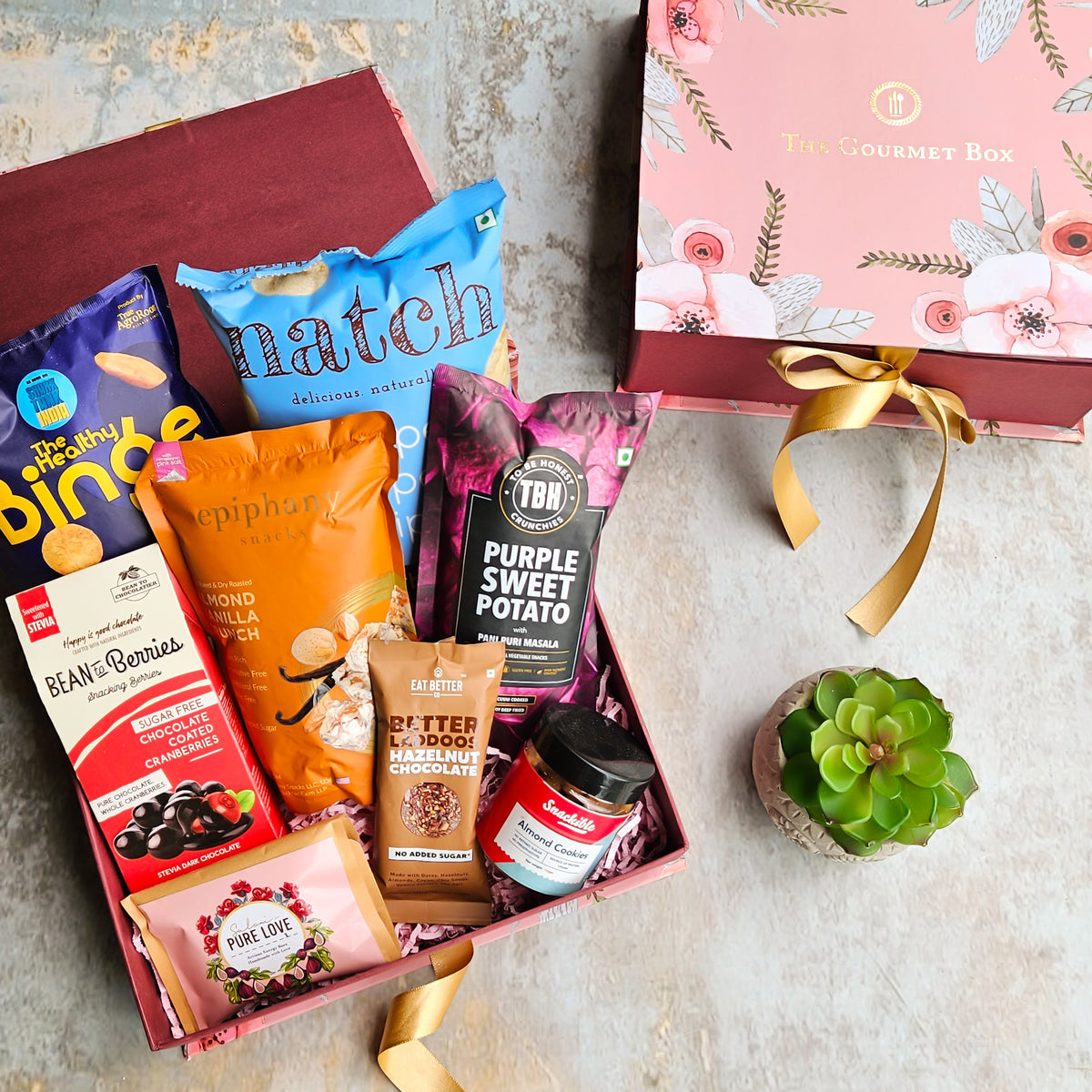 Healthy Snacks Gift Hamper The Gourmet Box Corporate Gifts