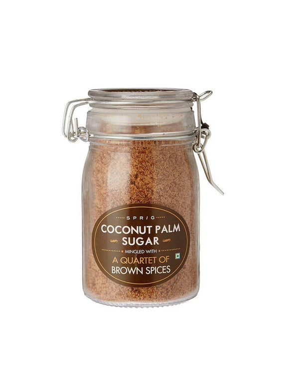 Coconut Palm Sugar  Infused with Quartet of Spices - 175g - Sprig - The Gourmet Box