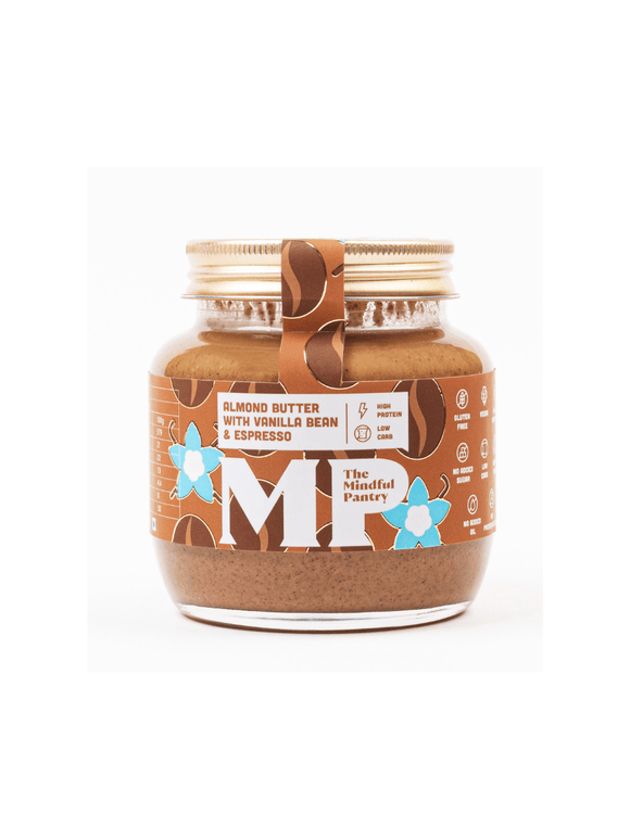 Almond Butter with Vanilla Bean and Espresso - The Mindful Pantry - The Gourmet Box