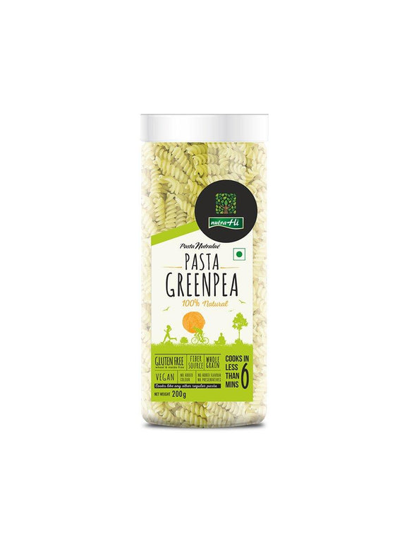 Green Pea Pasta Gluten Free - 200g - Pasta Nutralae - The Gourmet Box