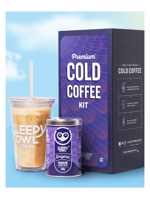 Cold Coffee Kit - Sleepy Owl - The Gourmet Box - The Gourmet Box