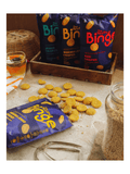 Indian Masala Baked Moringa Jowar Crispies - 40g - The Healthy Binge - The Gourmet Box