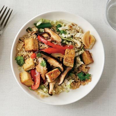 Asian Quinoa Veggie Stir-fry Bowl - The Gourmet Box