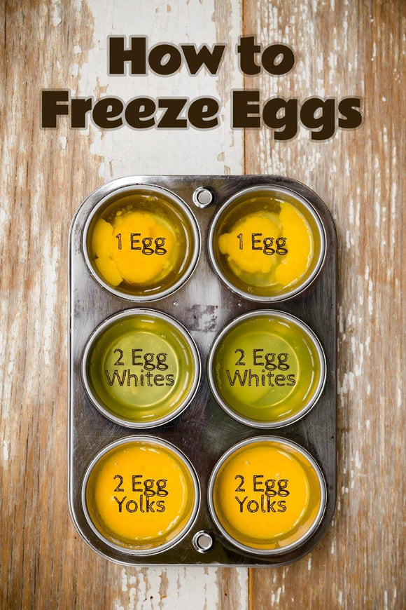 Yes You Can Freeze EGGS!! - The Gourmet Box
