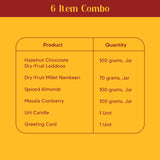 Diwali Marigold (Jar) Box Gift Hamper - Eat Better Corporate Gifts