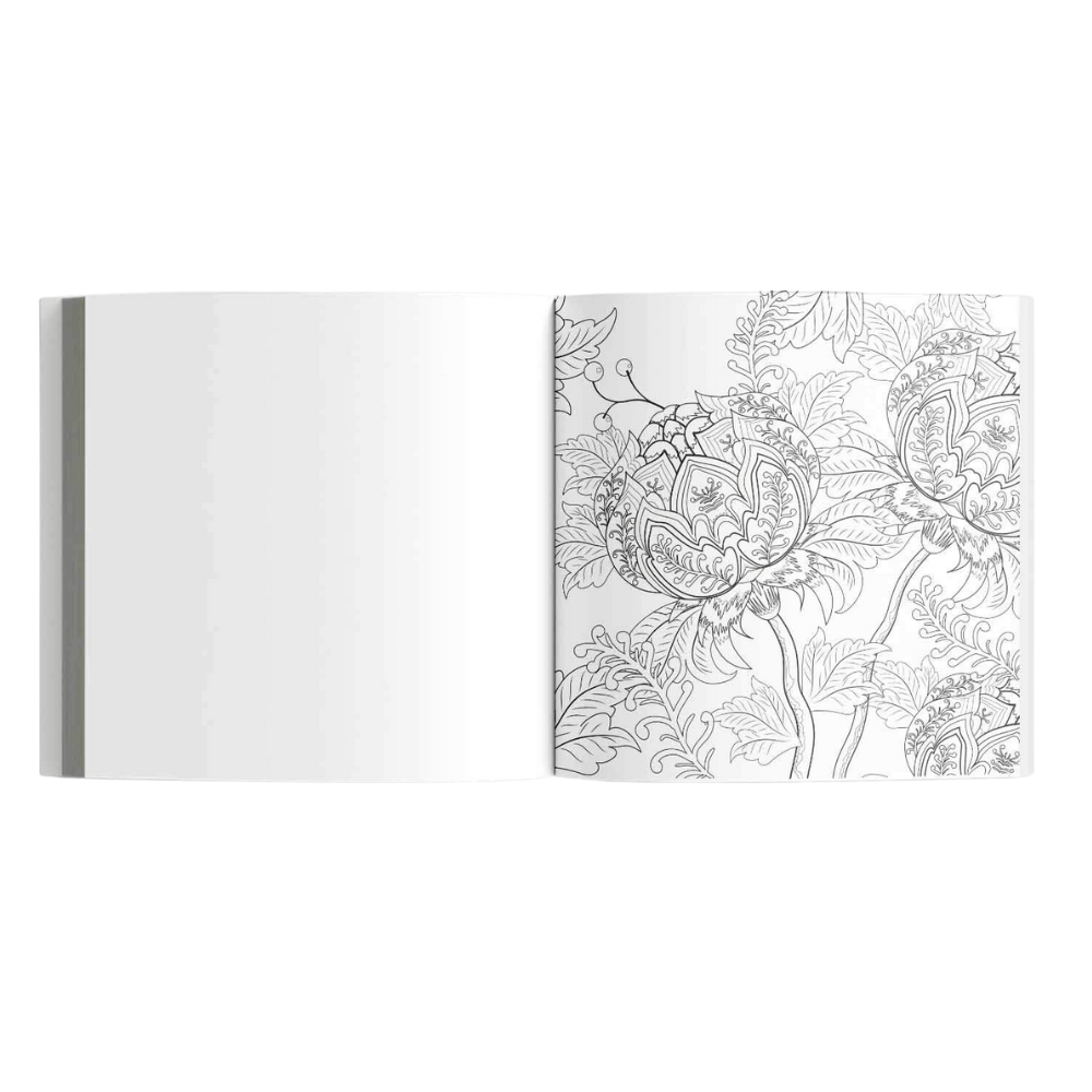 Adult Coloring Book - Nature, Garden and Forest – The Gourmet Box