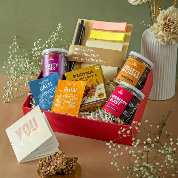 Classic Treats New Years Gift Box - Omay Foods Corporate Gifts