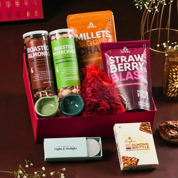 Diwali Bliss Gift Box-Omay Foods