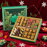 Emerald Assorted Best-Selling Arabic Christmas Hamper Box 1kg - The baklawa box