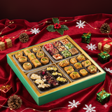 Emerald Assorted Best-Selling Arabic Christmas Hamper Box 1kg - The baklawa box