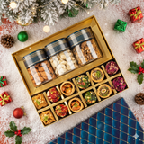 Torquise- Christmas Special Baklava & Dryfruit Sweets Hamper - The Baklawa Box