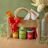 The Good Vibes New Years Jute Bag - Omay Foods