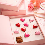 Teddy Bear & heart shaped chocolates Box - Entisi