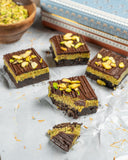 Pistachio Kunafa Browine  Valentine's Special - The Baklava Box