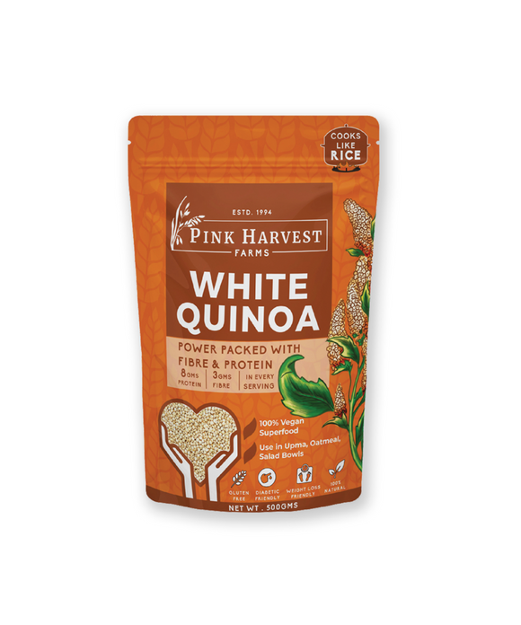White Quinoa - 500g - Pink Harvest