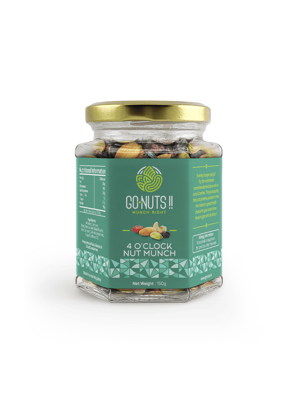 4' o Clock Nut Munch - 150g - Go Nuts - The Gourmet Box