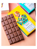 Almond Praline Milk Chocolate Bar - 80g - Entisi Chocolates - The Gourmet Box