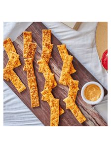 Baked Pizza Sticks with a Cheesy Jalapeno Dip - 75g - Snackible - The Gourmet Box