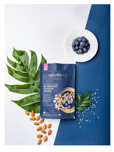 Blueberry Almond Crisps - 85g - Epiphany Snacks - The Gourmet Box