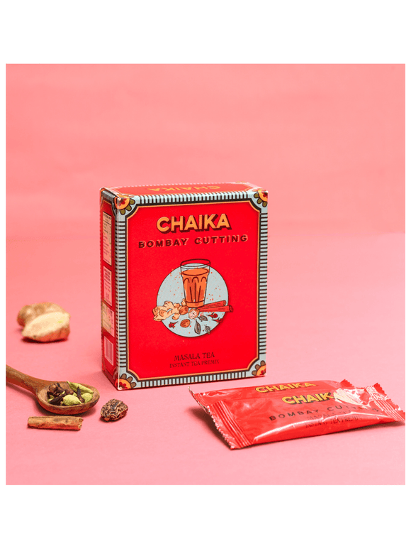 Bombay Cutting ( Masala Chai) Instant tea Premix - 10 sachets - Chaika - The Gourmet Box