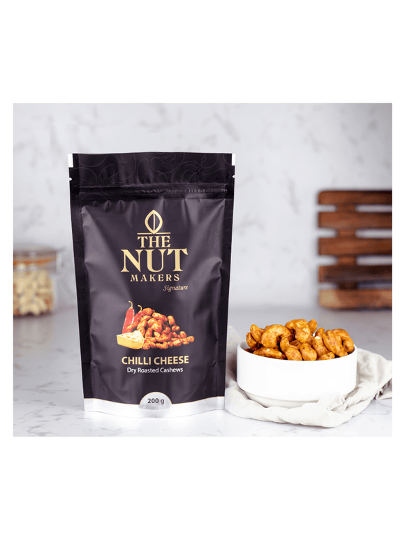 Chilli Cheese Cashews - 80g - The Nut Makers - The Gourmet Box