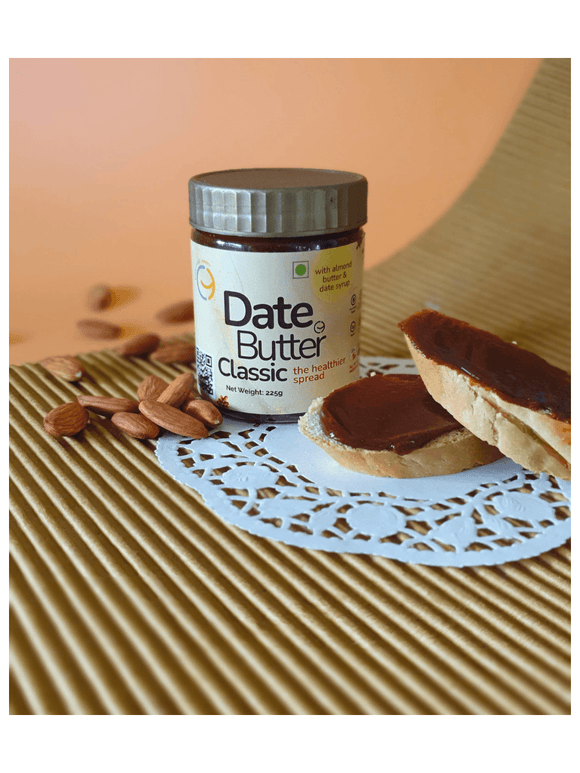 Classic Date Almond Butter - 225g - Everything Happy - The Gourmet Box