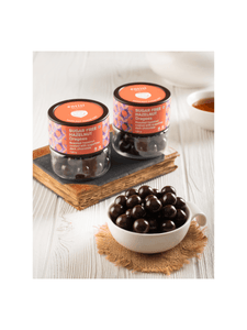 Hazelnut coated with sugarfree chocolate (jar) - 120g - Entisi Chocolates - The Gourmet Box