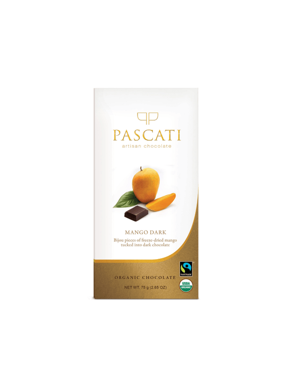 Mango Dark Chocolate (Organic) - 75g - Pascati - The Gourmet Box