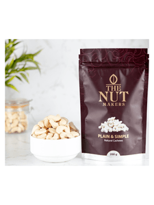 Dry Roasted Plain Cashews - 80g - The Nut Makers - The Gourmet Box