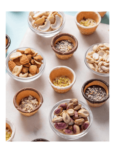 Assorted Crispy Wafer Cups (Pack of 12) - NovaNova - The Gourmet Box