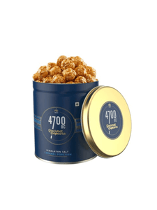Himalayan Salt Caramel Popcorn - 125g Tin - 4700BC - The Gourmet Box