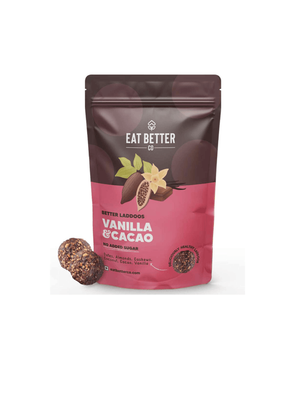 Better Laddoos Vanilla & Cacao - 75g - Eat Better - The Gourmet Box