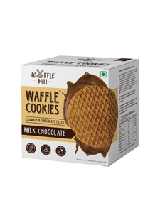 Milk Chocolate Waffle cookies - Waffle mil - The Gourmet Box