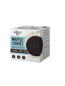 Cookies and Cream Waffle cookies - Waffle mill - The Gourmet Box