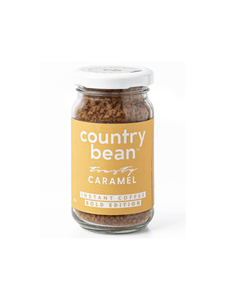 Toasty Caramel Flavoured Instant Coffee - 60g - Country Bean - The Gourmet Box
