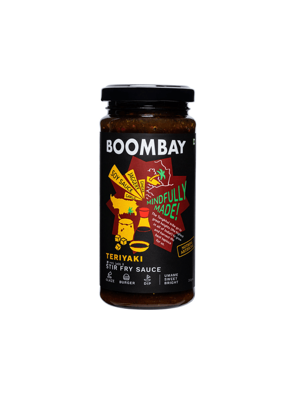 Teriyaki Stir Fry Sauce - 250g - Boombay - The Gourmet Box