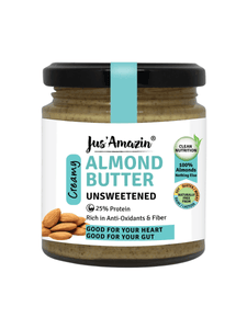 Unsweetened Almond Creamy Butter - Jus Amazin - The Gourmet Box