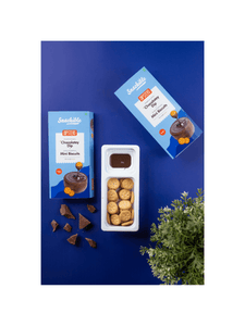 Chocolatety Dip with Mini Biscuits - 50g - Snackible - The Gourmet Box
