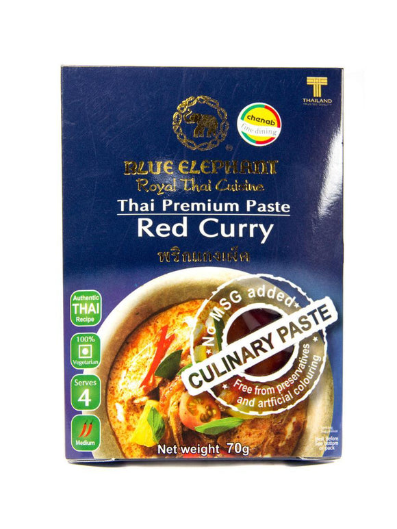Red Thai Curry Paste - 70g - Blue Elephant - The Gourmet Box