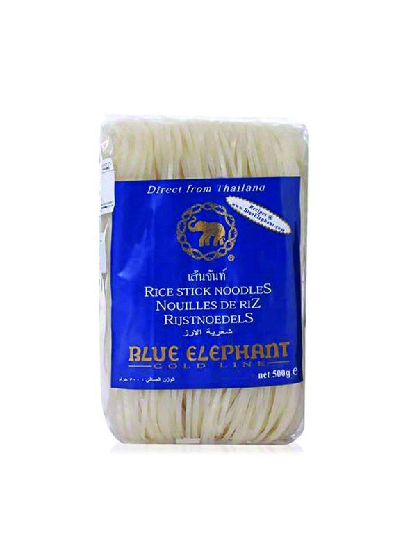 Stir-fry Rice Noodles - 500g - Blue Elephant - The Gourmet Box