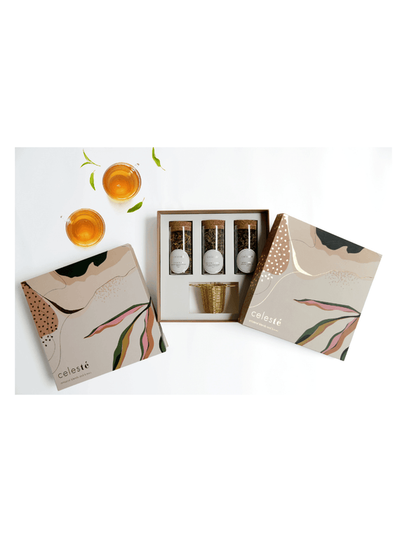 SERENITY tea gift box - Celeste - The Gourmet Box - The Gourmet Box
