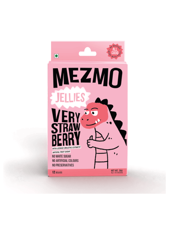 Very Strawberry Jellies - 36g - Mezmo Candy - The Gourmet Box