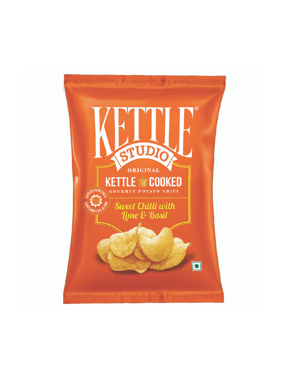 Sweet Chilli with Lime & Basil Potato Chips - 47g - Kettle Studio - The Gourmet Box