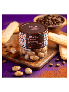 Tiramisu Dragees - 120g - Entisi Chocolates - The Gourmet Box