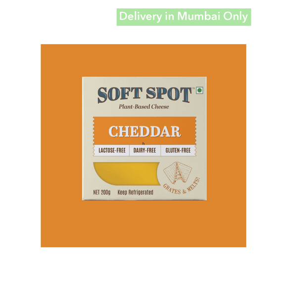 Cheddar Cheese (Vegan) - 200G Soft Spot Foods
