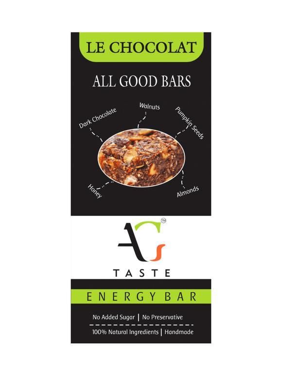 Le Chocolat Health Bars - All Good Taste - The Gourmet Box