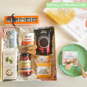 Luxury Cheese Hamper - The Gourmet Box Gift Boxes