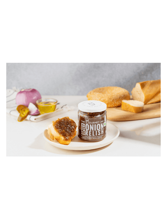 Spicy Onion Relish - 240g - The Gourmet Jar - The Gourmet Box